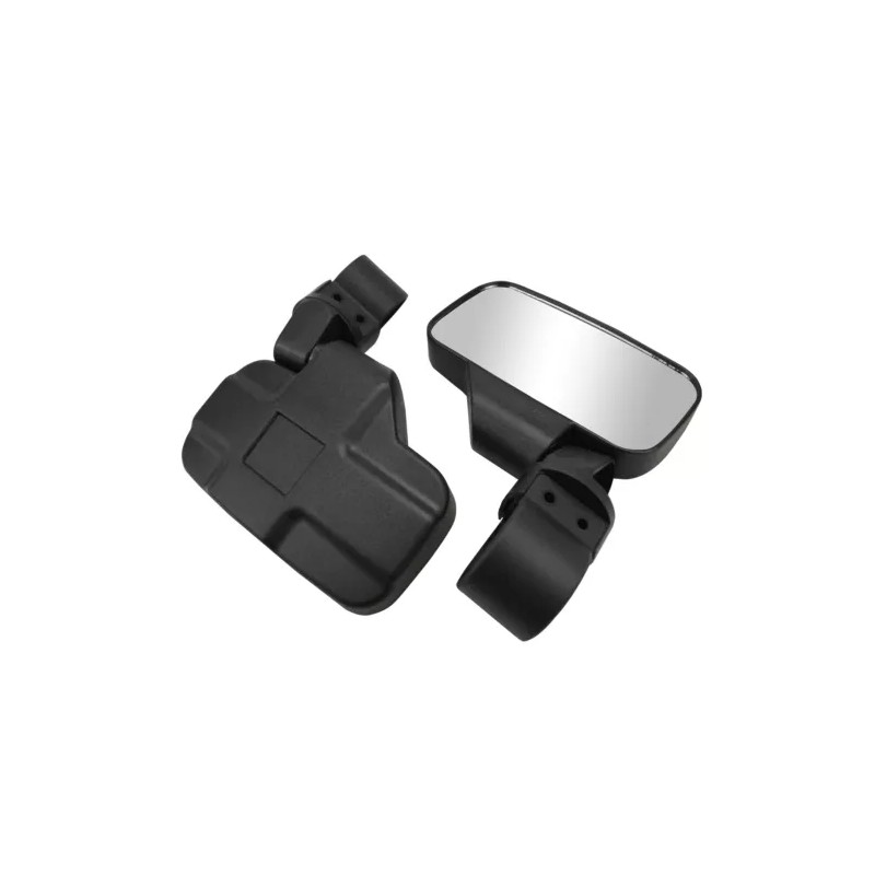 TWOM 1.75"~2" Breakaway Side Mirrors Rear View Mirror Set For