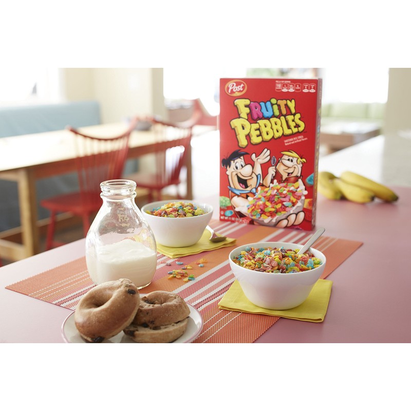 Post Fruity Pebbles Cereal 20.5 oz. Box