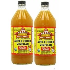 Bragg - Organic, Apple Cider Vinegar with Mother - Pack of 2/Bottles 32 fl.oz. -
