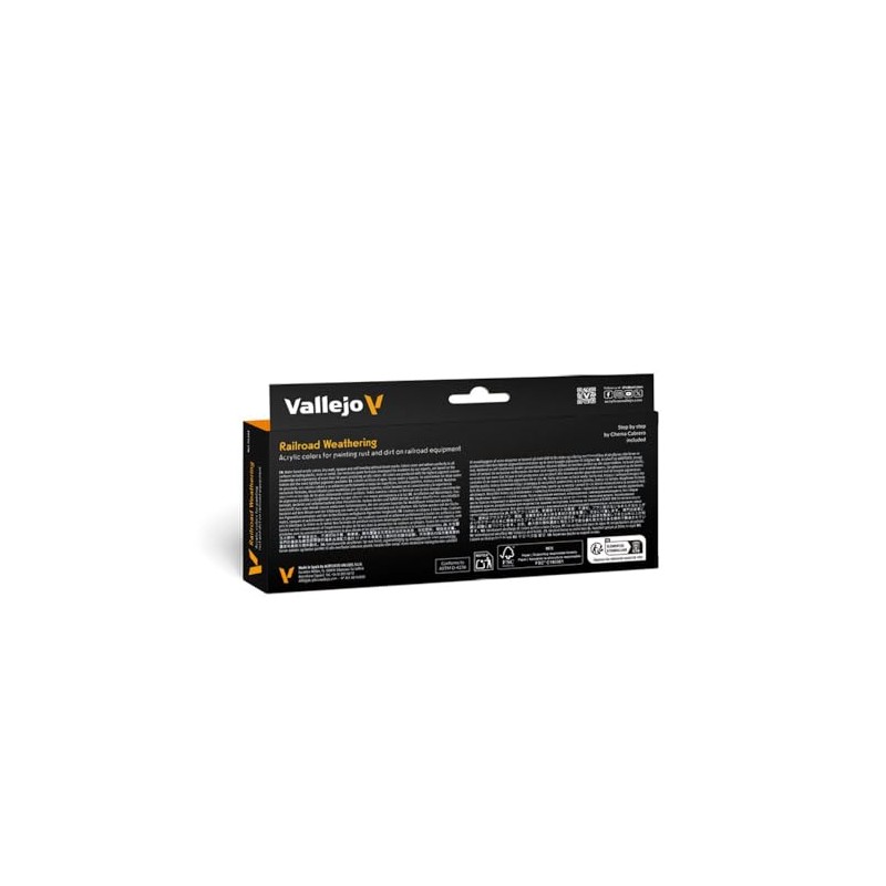 Vallejo Model Color Set 70264 Railway Weathering by Chema Cabrero