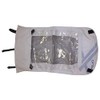 XLC 3092009023 2-in-1 Hood for Children's Trailer Mono Mono² Blue/Silver