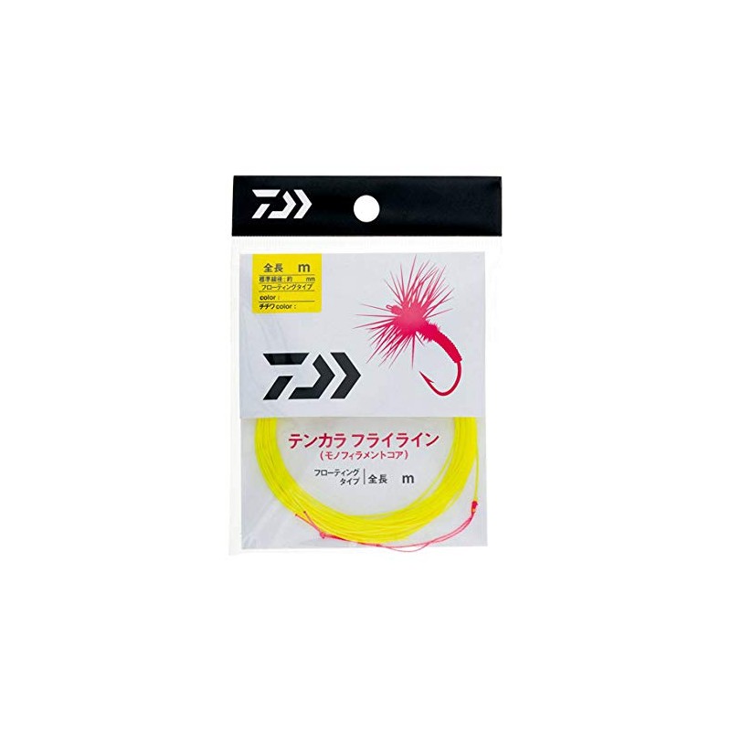 ダイワ(DAIWA) フライライン テンカラフライライン Y 0.6mm 5m ピンク