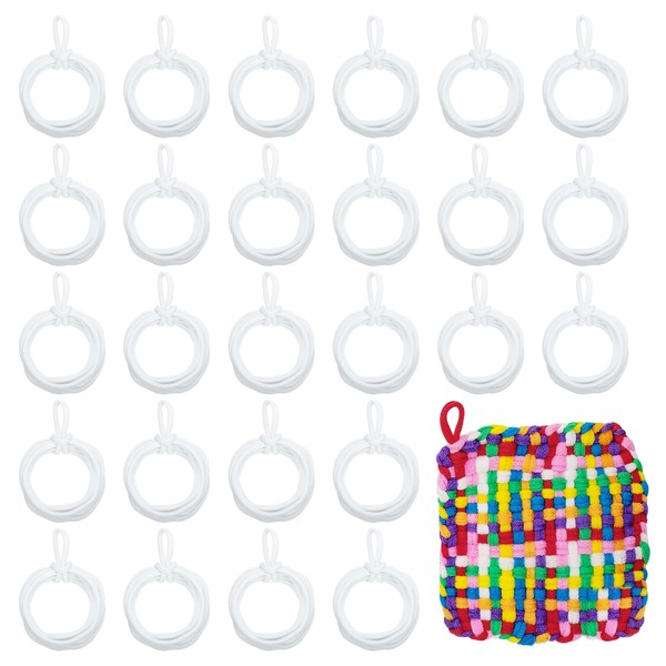sourcing map 300 Pcs Potholder Loom Refill Loops, Elastic Potholder