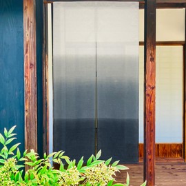Noren Noren, Stylish Curtain, Room Divider, Divider Curtain, Blindfold, Japanese Style, Japanese Pattern, Modern Japanese Style, Japanese Noren, Japanese Solid, Muji Simple, Gradient, Blur Dye, Tiered