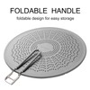 13” Silicone Splatter Screen Pan Cover with Folding Handle, Heat