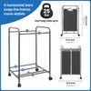 STORAGE MANIAC Laundry Sorter 2 Section, 90 L Gal Laundry