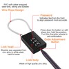YPYMOD Suitcase Lock, Luggage Lock, Padlock, 3-Digit Combination Lock for