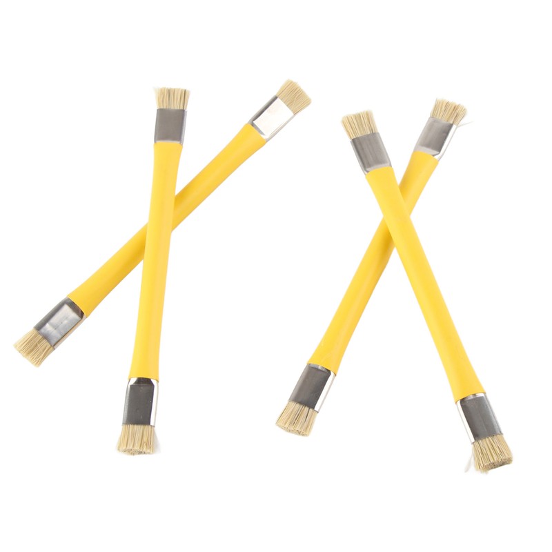 4PCS Double Heads Anti‑Static Hard Brush Mobile Phone Repairing Soldering