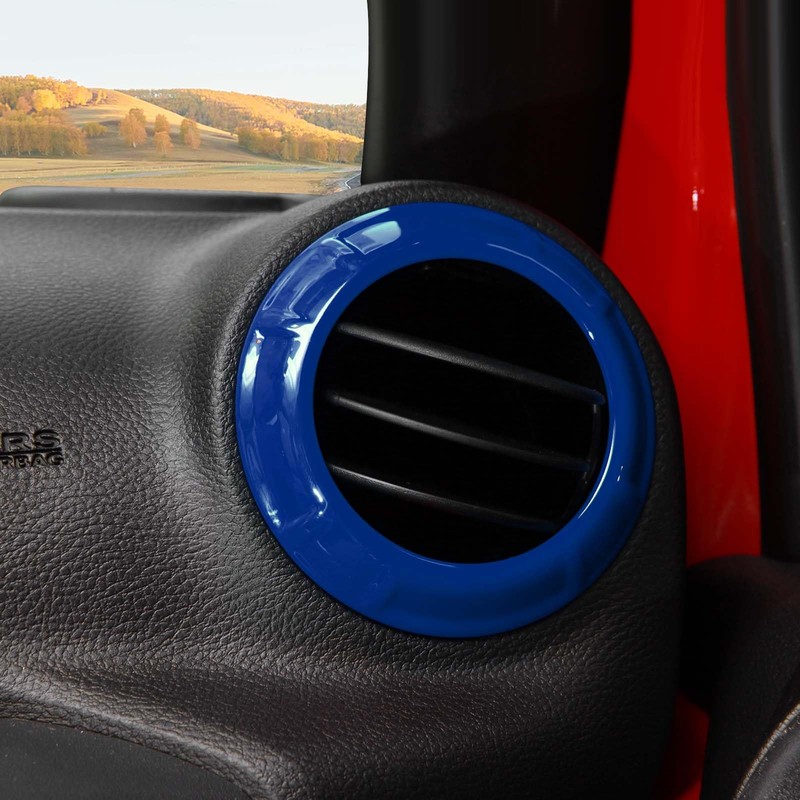 RT-TCZ for Jeep JK Air AC Vents Cover Trim Rings