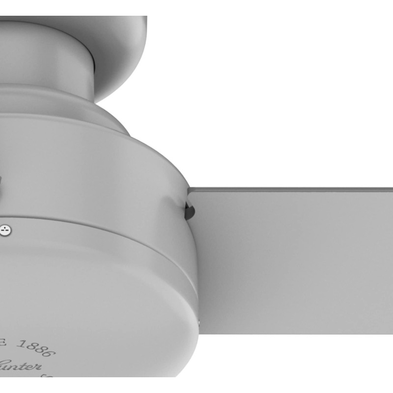 Hunter Fan Company 52404 Presto Ceiling Fan, Dove Grey
