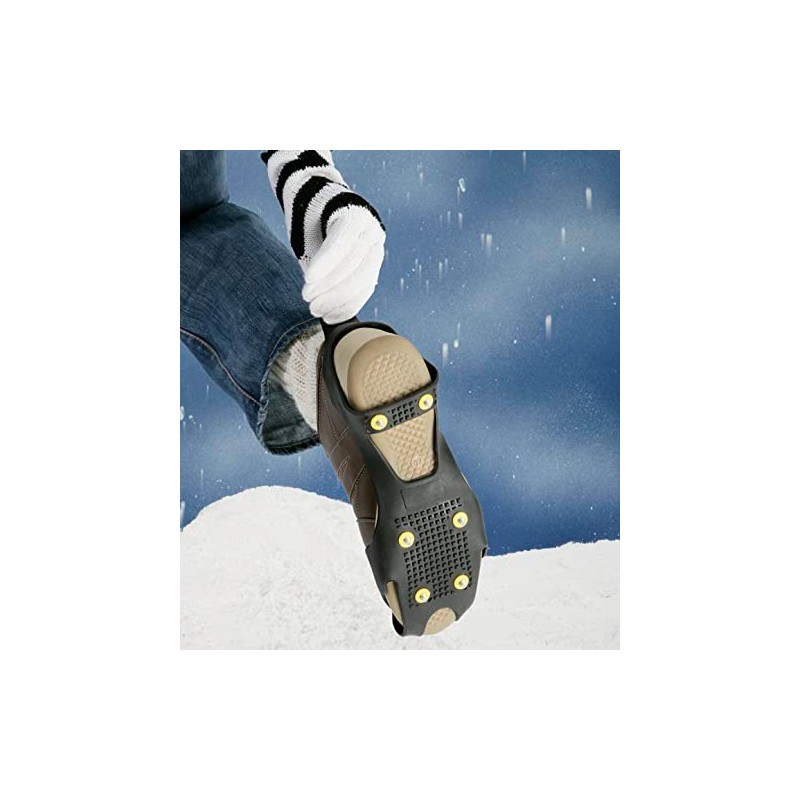 WENKO Shoe Spikes 1 Pair Size 41-44 Rubber 21.5 x