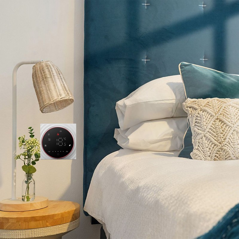 LED Smart Thermostat for Water Heating Programmable Thermostat Accurate 7