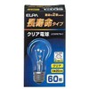 エルパ (ELPA) 長寿命クリア 電球 照明 間接照明 E26 57W クリア L100V57W-C
