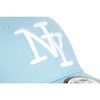 Hip Hop Honour NY Light Blue and White Class Visors