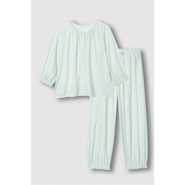 JAJU [JAJU/자주] 여 피치스킨 9부 파자마 세트_라이트 민트 [JAJU] Women's Peach Skin 9-Part Pajama Set - Light Mint