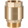 1-1/4 Inch Brass Check Valve, One-Way Non Return In Line