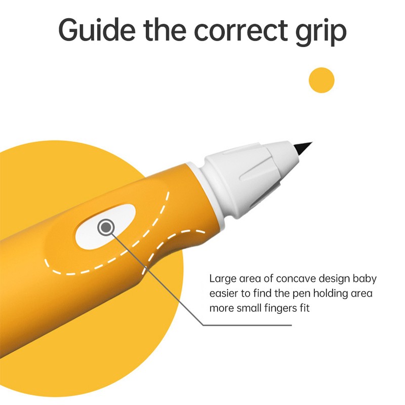 NBX Handwriting Pencil 2mm Lead Automatic Pencil Correction Grip Uninterrupted