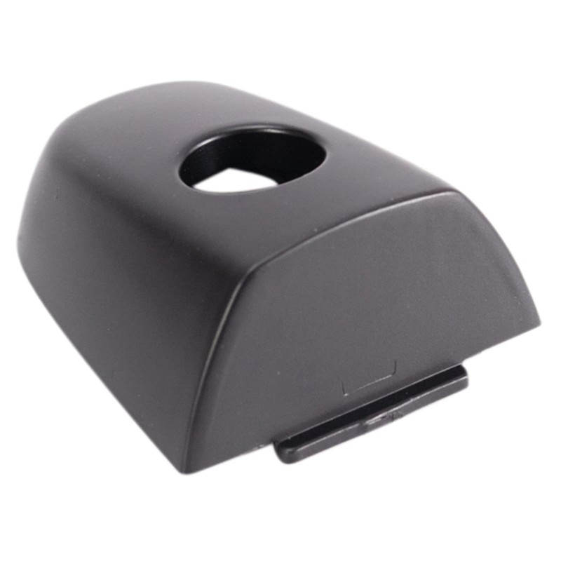 TRQ Front Left Exterior Door Handle Black Drivers Side Compatible