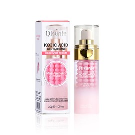 Brightening Duo Capsule Serum - Kojic Acid and Glutathione Dual Potent Ingredients Cream Formula, Suitable for All Skin Types | Kojic Acid and Glutathione Dual Potent Ingredients Serum-Cream Formula, Suitable for All Skin Types