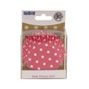 PME Pink Polka Dot Cupcake Cases, Foil Lined, Pk/30, Paper