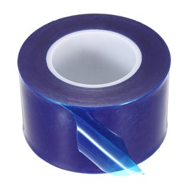 PATIKIL Removable Protective Film Tape, 3 Inch x 656 ft PE Surface Protective Scratch Film Tape Roll for Furniture Electrical Appliances Plastic Hardware No Stickiness Blue