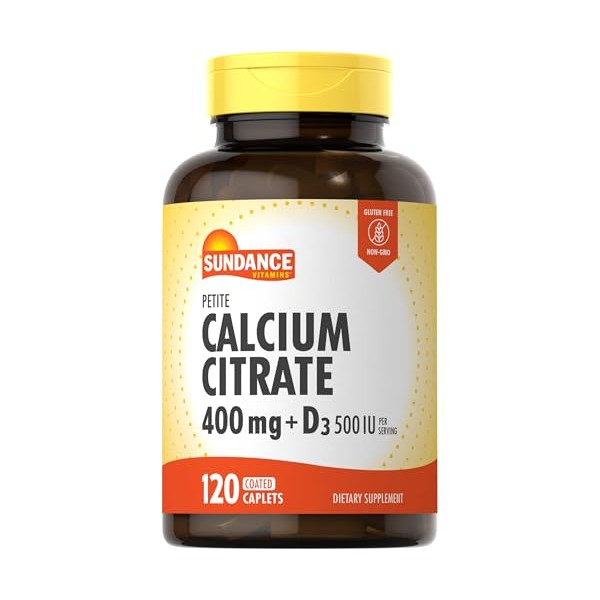 Sundance Sundance Calcium Citrate 400mg with Vitamin D3 | 120