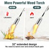 Propane Weed Torch, WADEO Weed Burner Torch Kit with 10