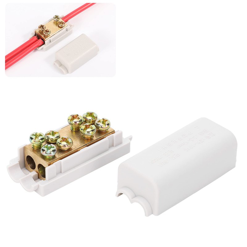 Koieam Wire Connectors,Wiring Splitter 2Pcs HighPower Main Splitter TShape 1in2out