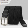 GAEKEAO Elastic Braided Stretch Belts for Men 1 3/8"- Mens