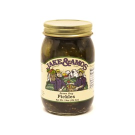 Jake & Amos Seven Day Pickles, 3-Pack 19 Oz. Jars