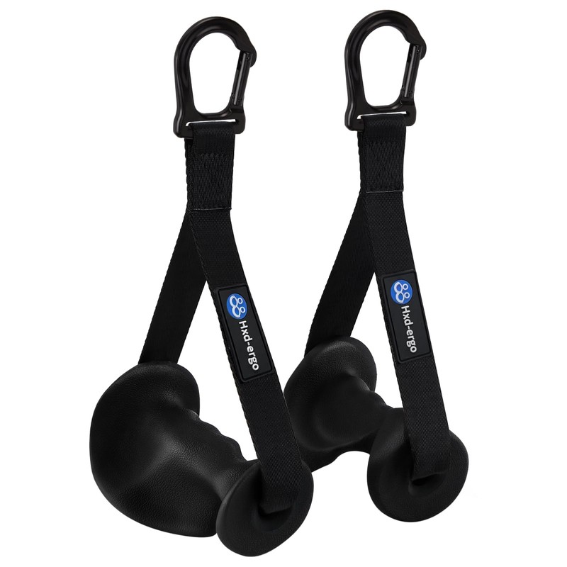 HXD-ERGO Ergonomic Gym Handles, Heavy Duty Exercise Handles for Cable