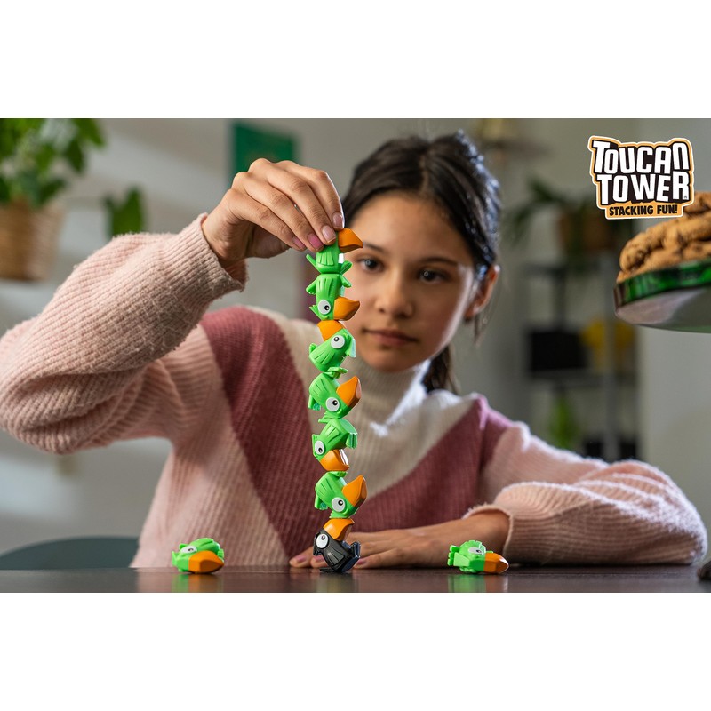 Toucan Tower® Stacking Fun