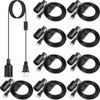 10 Pack Hanging Light Cord Pendant Light Cord with Switch