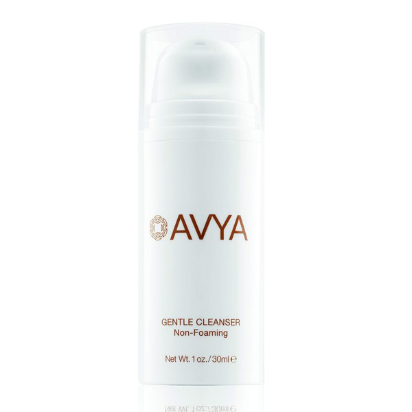 Avya Skincare Gentle Face Cleanser | Hyaluronic & Salicylic Acid | Gentle Exfoliation to Cleanse & Purify Skin | 30ml (1oz)