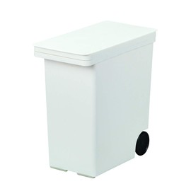 PEARL METAL Rice Container for Storing Bags As-Is, for 11.0 lbs (5 kg), with 1 Gou Measuring Cup Included HB-5421