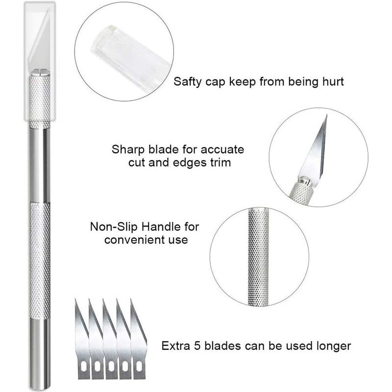 ELLECILA Wallpaper Smoothing Tool Kits, Wallpaper Kit, Multi-Function Smoothing Tool