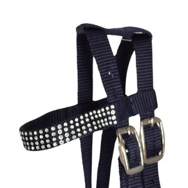 PFIFF Lotty 103126 Snaffle Bridle for Play and Wooden Horses, Play Bridle for Play Horse, One Size, Blue