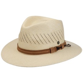 LIERYS Air Panama Hat Men's Summer Hat Handmade in Ecuador Sun Hat Made of Panama Straw Straw Hat / Traveller Panama Men's Hat Spring / Summer, natural, XL