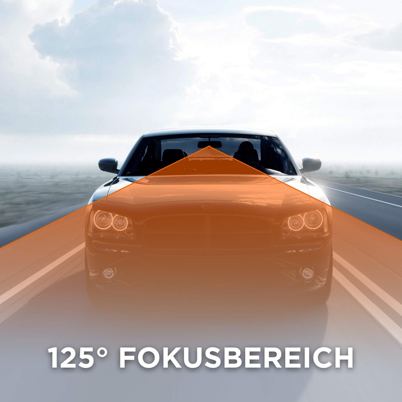 Rollei 402 Dashcam with GPS and G-Sensor, Right-Compliant Car Camera,