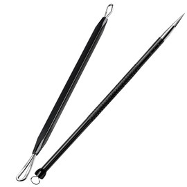 Teenitor Pimple Extractor Tool Comedone Extractor Acne Tool Blackhead Removal Tool 2-in-1 Pimple Popper Tool for Face and Nose