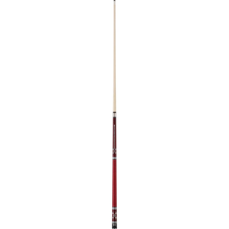 Viper by GLD Products Sinister 58" 2-Piece Billiard/Pool Cue, Burgundy