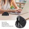 Left Hand Vertical Mouse 2.4G Wireless Vertical Ergonomic Mouse Rechargeable
