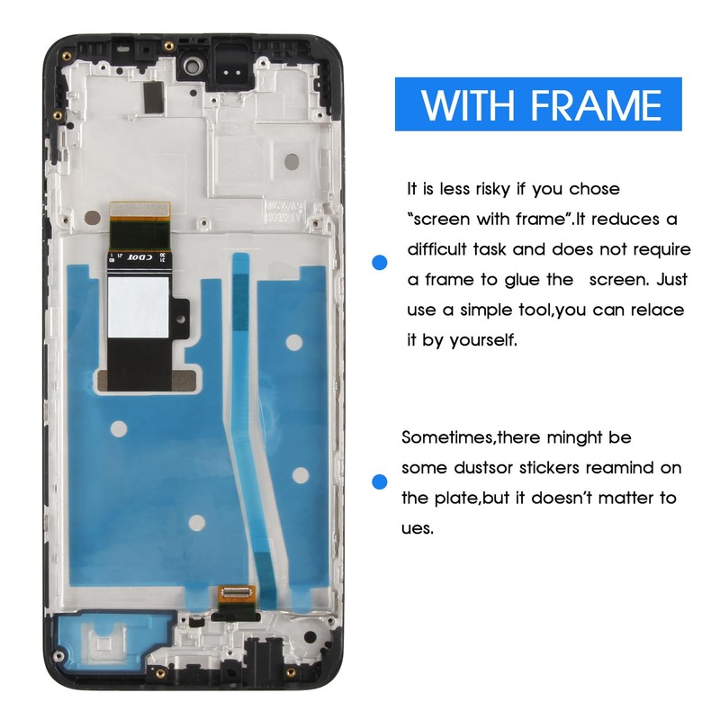 LADYSON For Motorola Moto G53 5G XT2335-2 LCD Display Touch