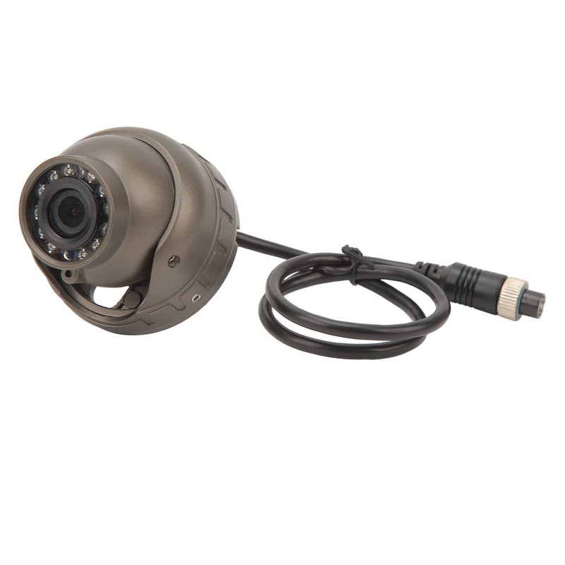 DC 12V Vehicle Interior Dome Camera Video Audio Recording Wide