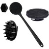 Juego de Cepillos de Baño SQLMTAU 4 Piezas con Mango