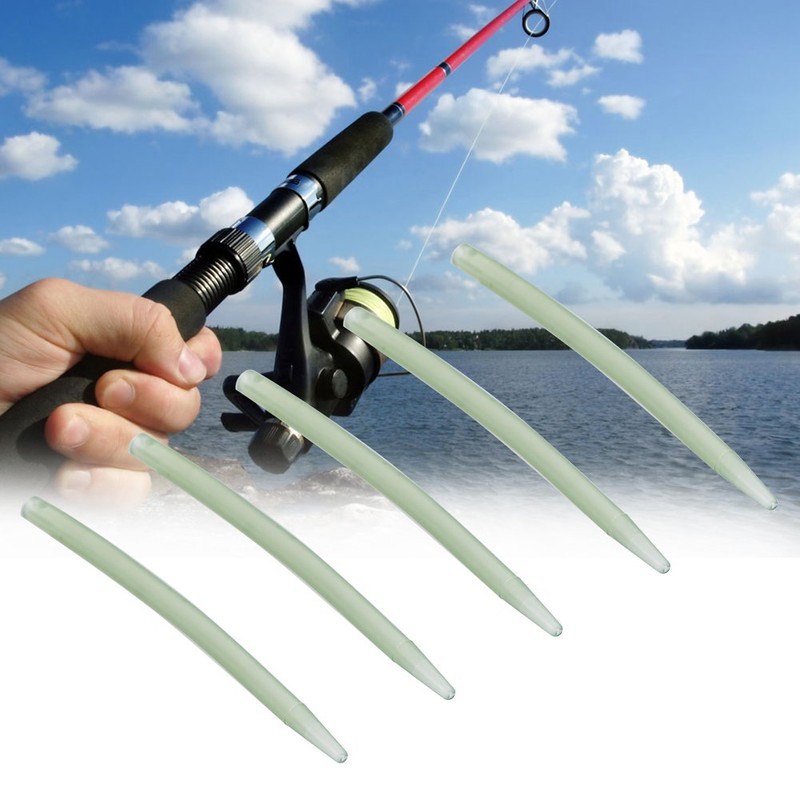 30 pieces carp fishing hook sleeves, anti-tangle hook line rig