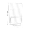 CIYODO Refrigerator Partition Iron Organizer for Freezer Shelf Dividers Fridge