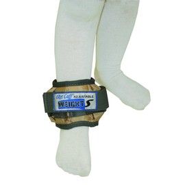 CanDo adjustable pediatric ankle weight, 2 lb, tan, each