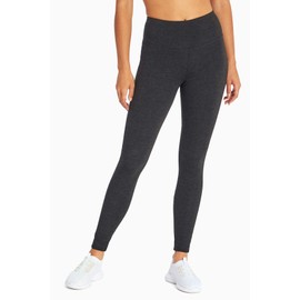 MARIKA Magic Tummy Control Leggings - with Power Mesh - Coolmax Gusset Heathered Charcoal Medium