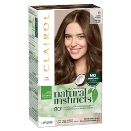 Clairol Natural Instincts Semi-Permanent, 6 Light Brown, 1 Count